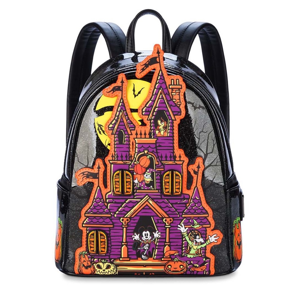 Disney Halloween Castle  Loungefly Glow in the Dark Spooky